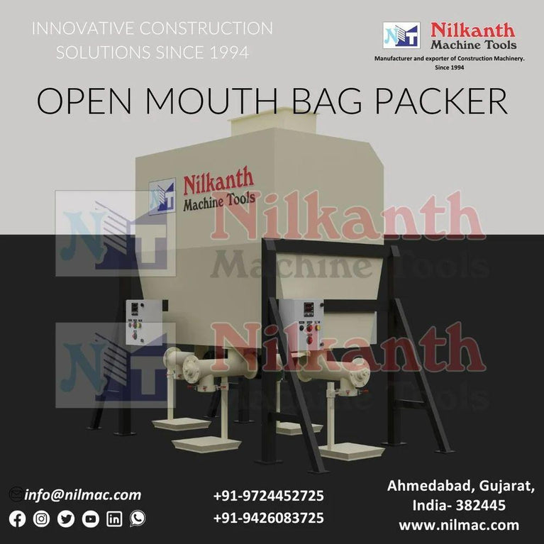Open mouth bag weighing and packing