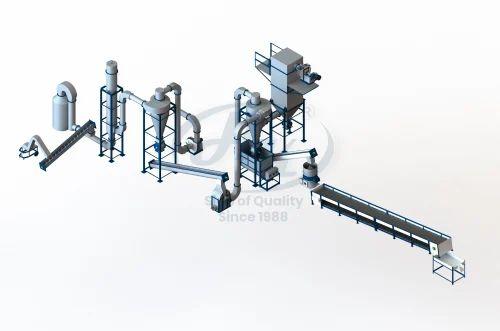 Paddy Straw Pellet Plant