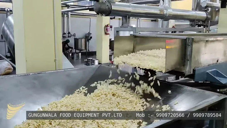 Pellet Frying Line