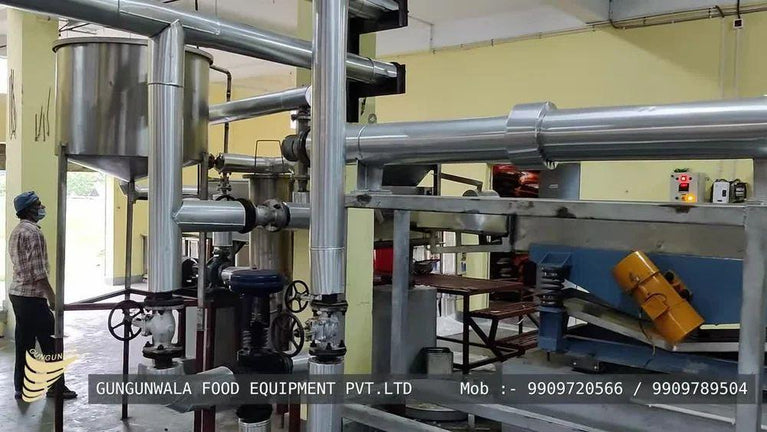 Pellet Frying Line