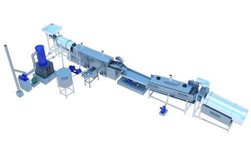 Pellet Frying Line