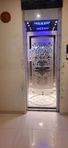 Pentangular Traction Geared Elevator