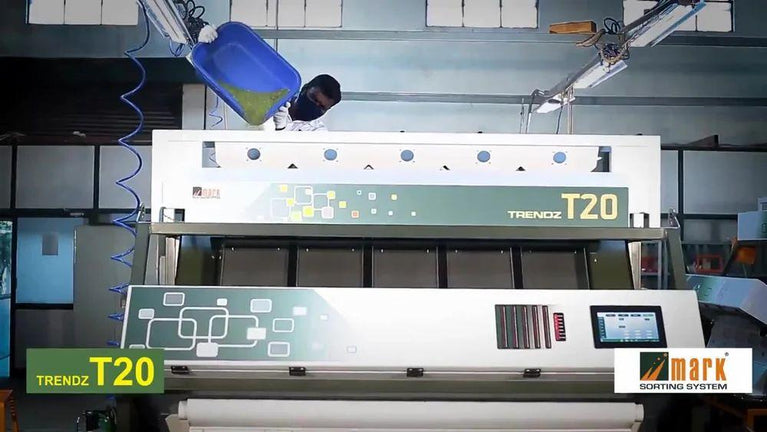 Pulses Color Sorting machine T20 - 4 Chute