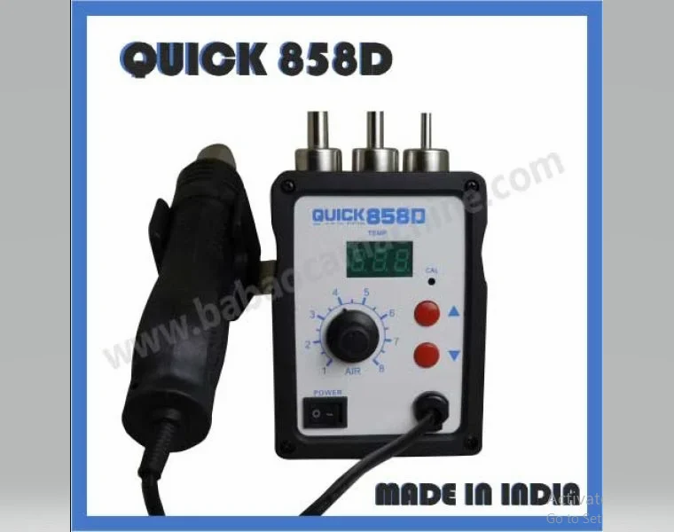 Quick 858D SMD Rework Station Automatic Hot Air Rework Station