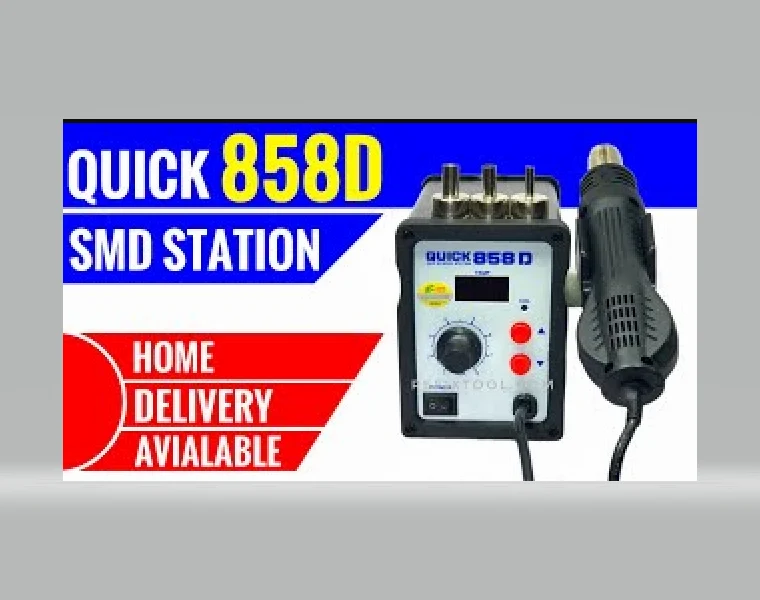 Quick 858D SMD Rework Station Automatic Hot Air Rework Station