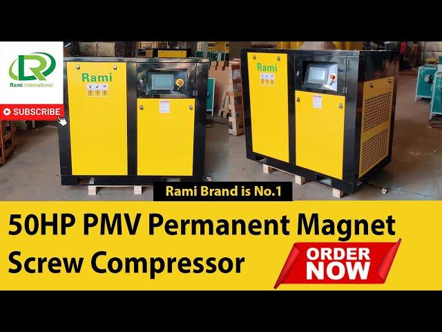 ROTARY SCREW TYPE TANK MOUNTED AIR COMPRESSOR