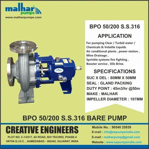 Radial Flow Centrifugal Pump