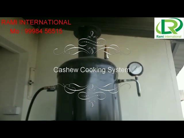 Raw Cashew Nut Cooker System