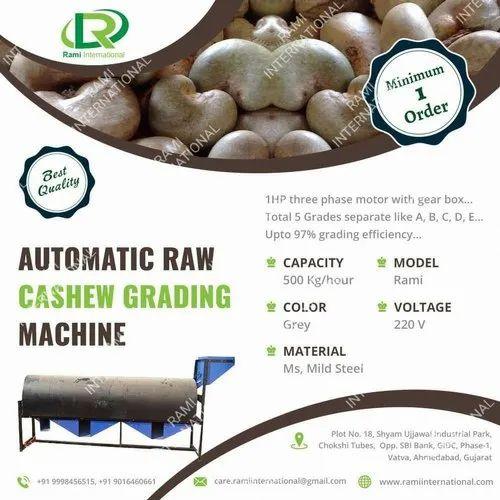 Raw Cashew Size Sorting Machine