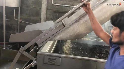 Rectangular Batch Fryer Machine