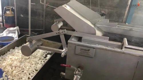 Rectangular Batch Fryer Machine