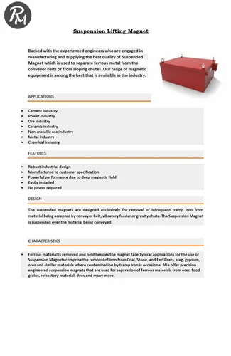 Rectangular Lifting Magnet
