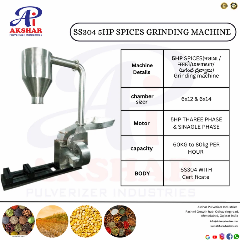 Red Chilli Powder Machine 50 Kg/Hr