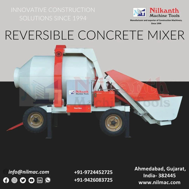 Reversible Concrete Mixer