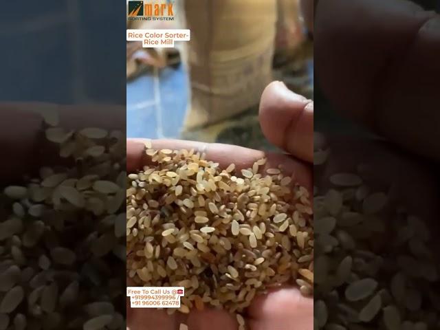 चावल रंग सॉर्टर मशीन / चावल छंटाई मशीन / उबला हुआ चावल छंटाई