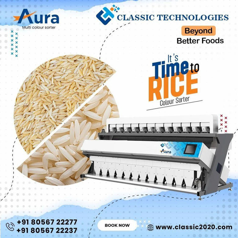 Rose Rice Sorting Machine