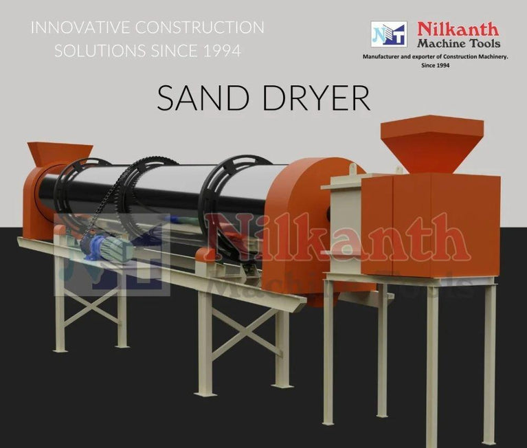 Rotary Sand Dryer- 15TPH