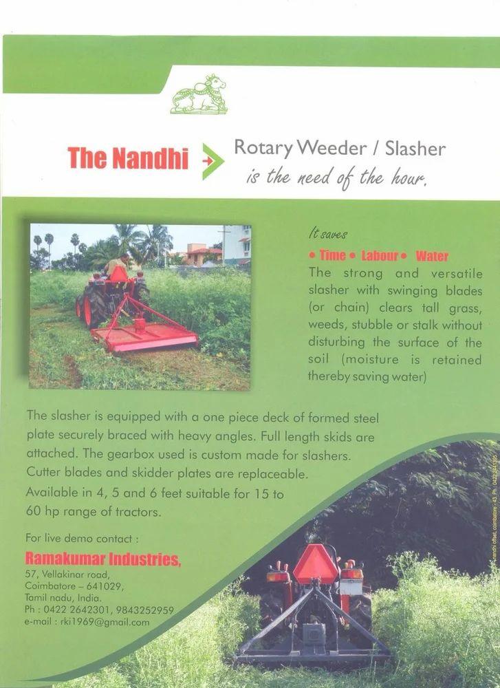 Rotary Slasher Machine