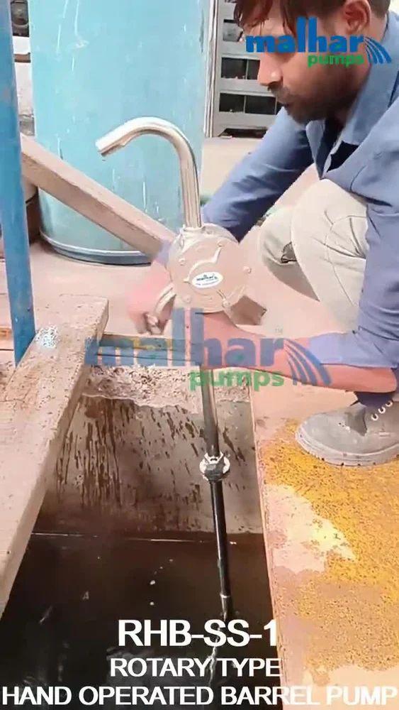 Rotary Type Hand Operated Barrel Pumps