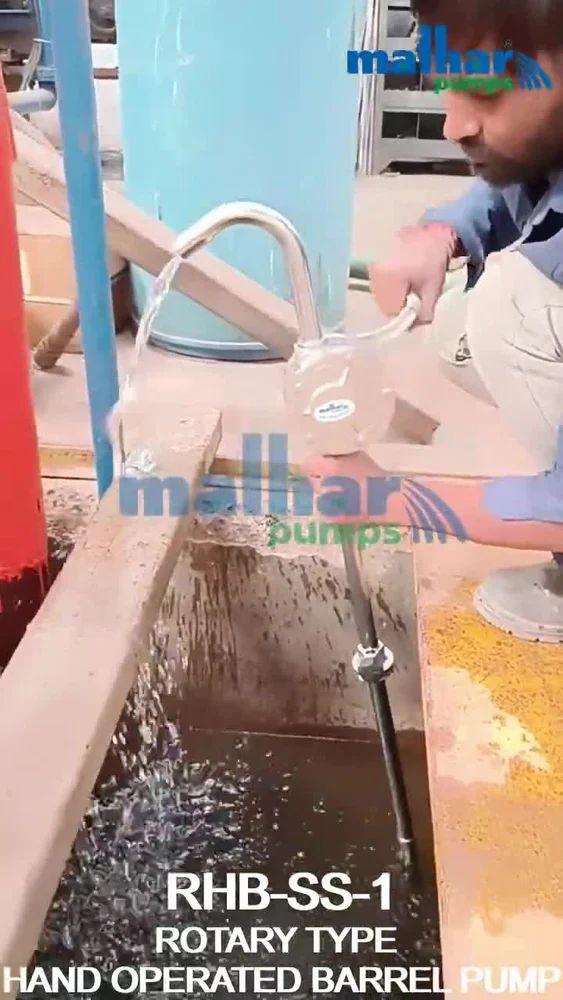 Rotary Type Hand Operated Barrel Pumps