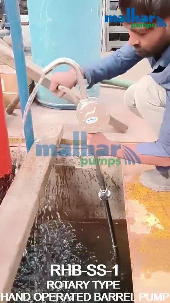 Rotary Type Hand Operated Barrel Pumps