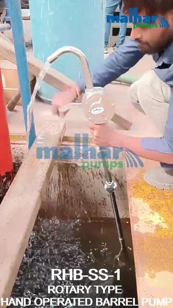 Rotary Type Hand Operated Barrel Pumps