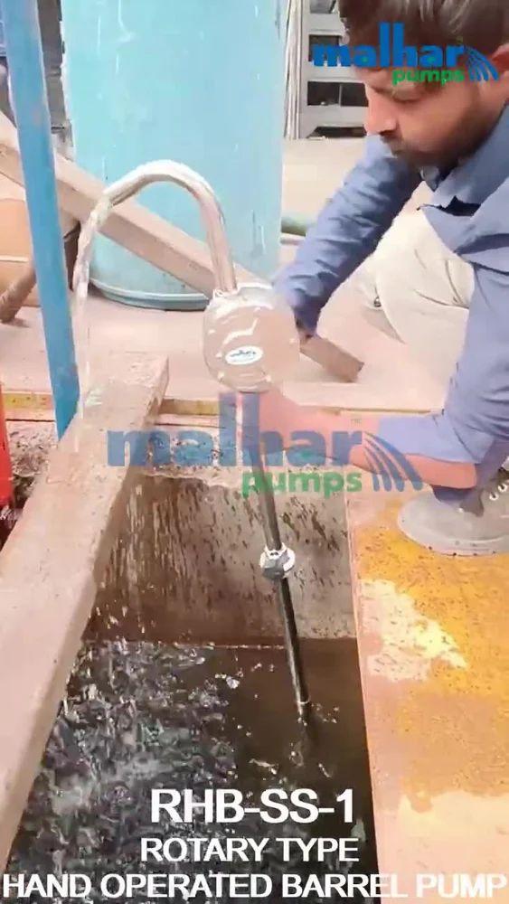 Rotary Type Hand Operated Barrel Pumps