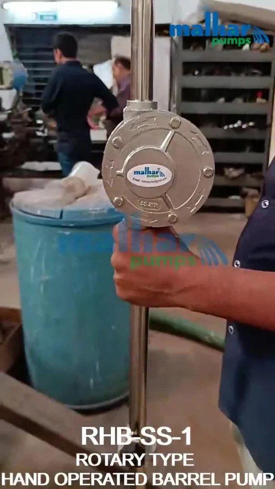 Rotary Type Hand Operated Barrel Pumps