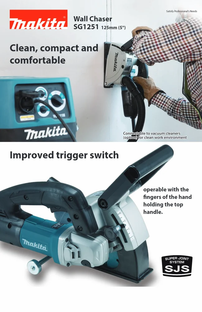 SG1251J Wall Chaser Machine