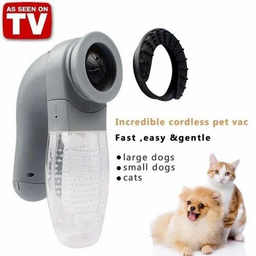 SHED PAL - Pet Shed Grooming Pal Clean Dog Cat Hair Brush Removal Vacuum Fur Suction Device