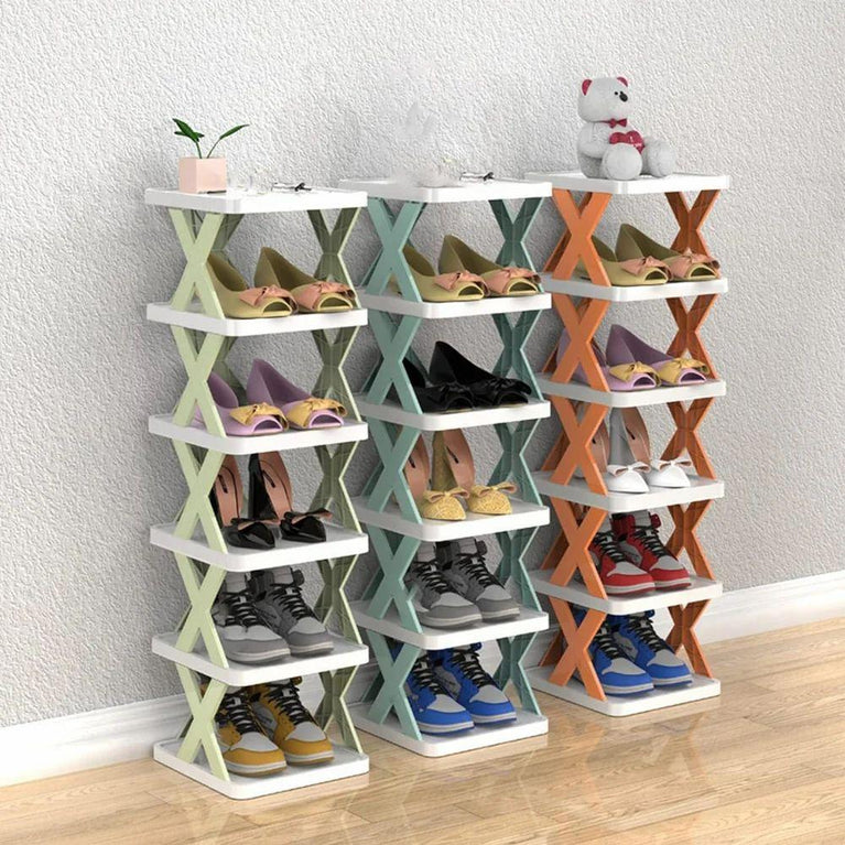 SHOES RACK 3 LAYER - Multi-Layer Shoe Rack Storage Organizer