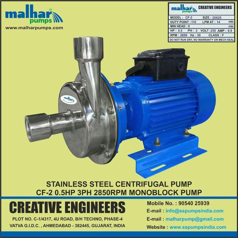 SS Centrifugal Pump