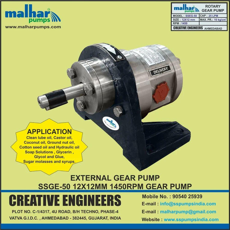 SS Gear Pump