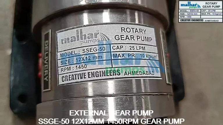SS Gear Pump