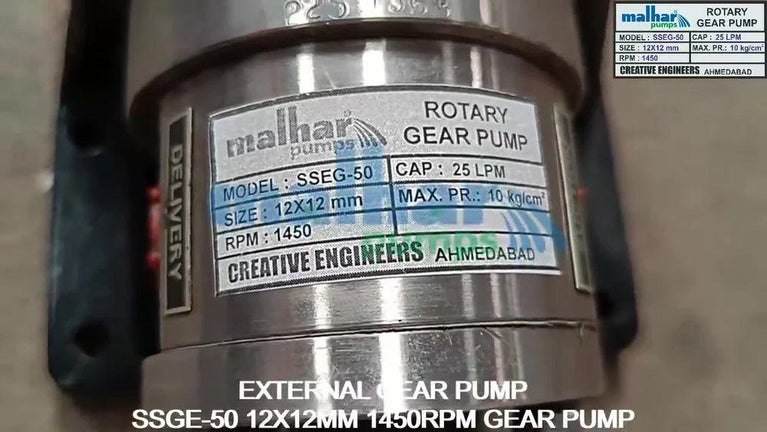 SS Gear Pump