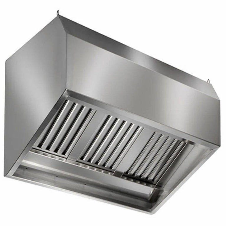 STAINLESS STEEL EXHAUST HOOD.