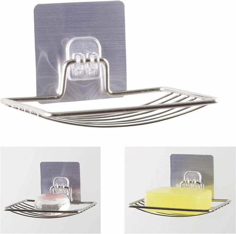 STEEL BATHROOM SOAP BOX 1 LAYER