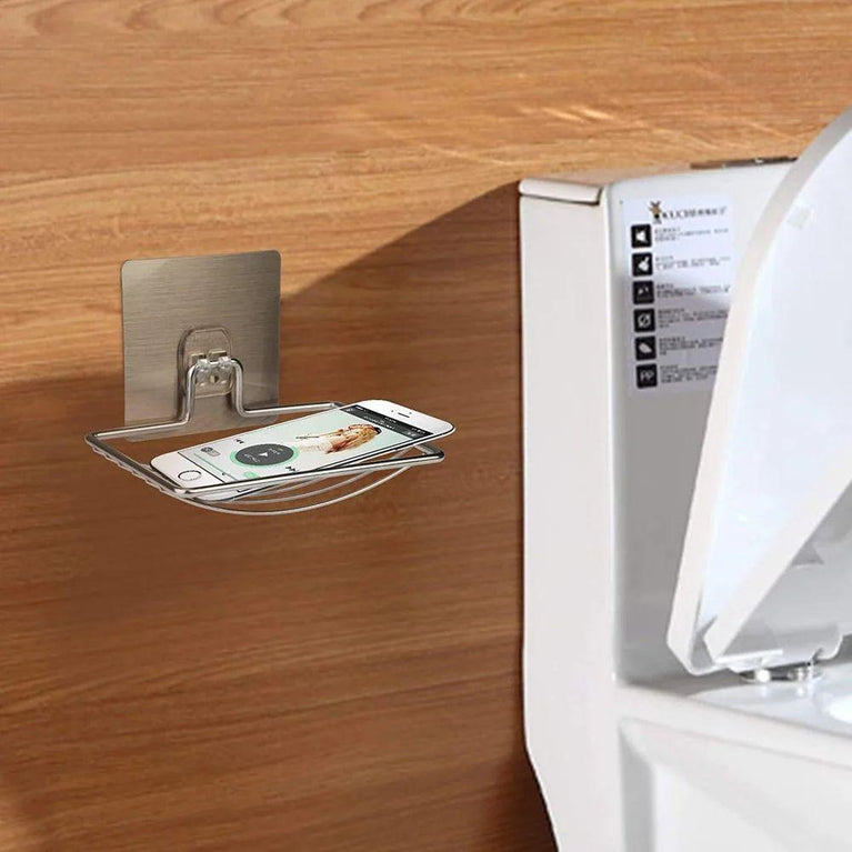 STEEL BATHROOM SOAP BOX 1 LAYER