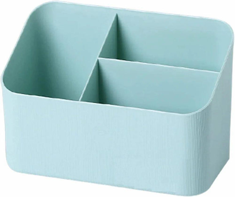 STORAGE BOX 3 COMP - 3 Section Multi-Purpose Large Size Compact Desk Storage Organizer
