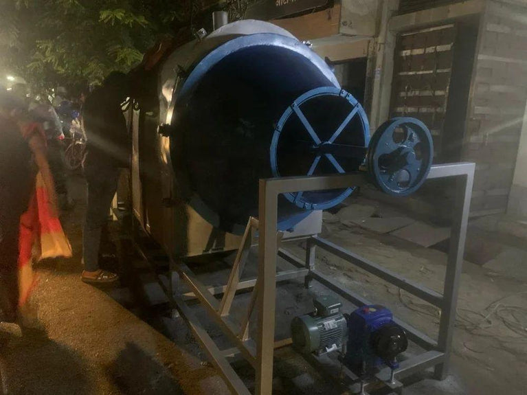 Salted Cashew Roaster Machine