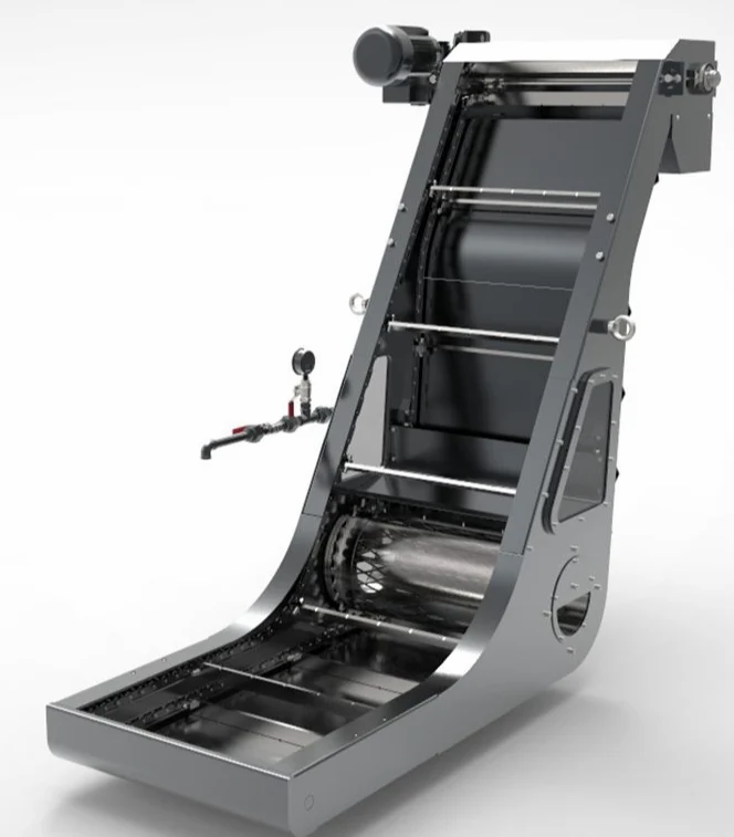 Scraper Conveyor with Drum Filter