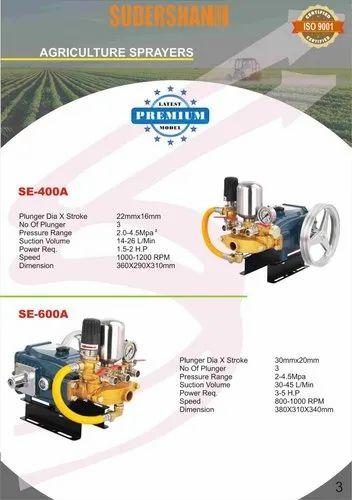 Se 400a Agriculture Sprayer Machine