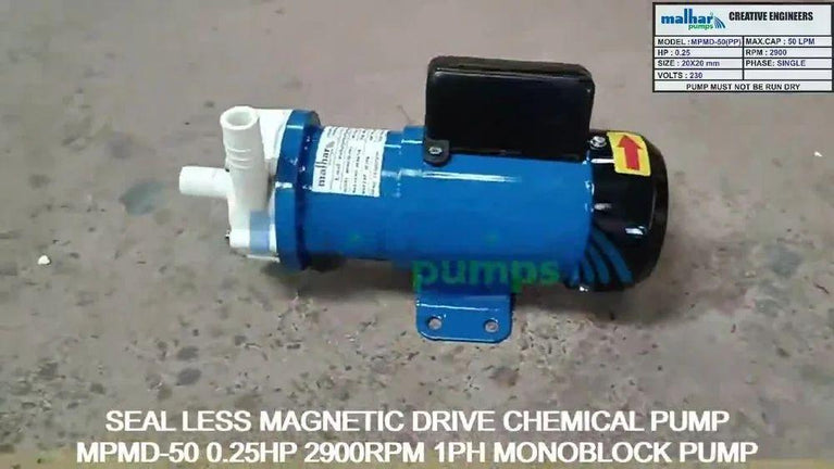 Seal Less Pump