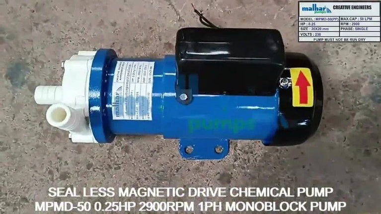 Seal Less Pump