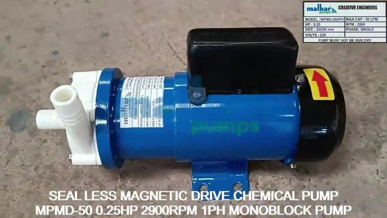 Seal Less Pump