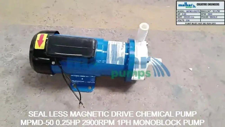 Seal Less Pump