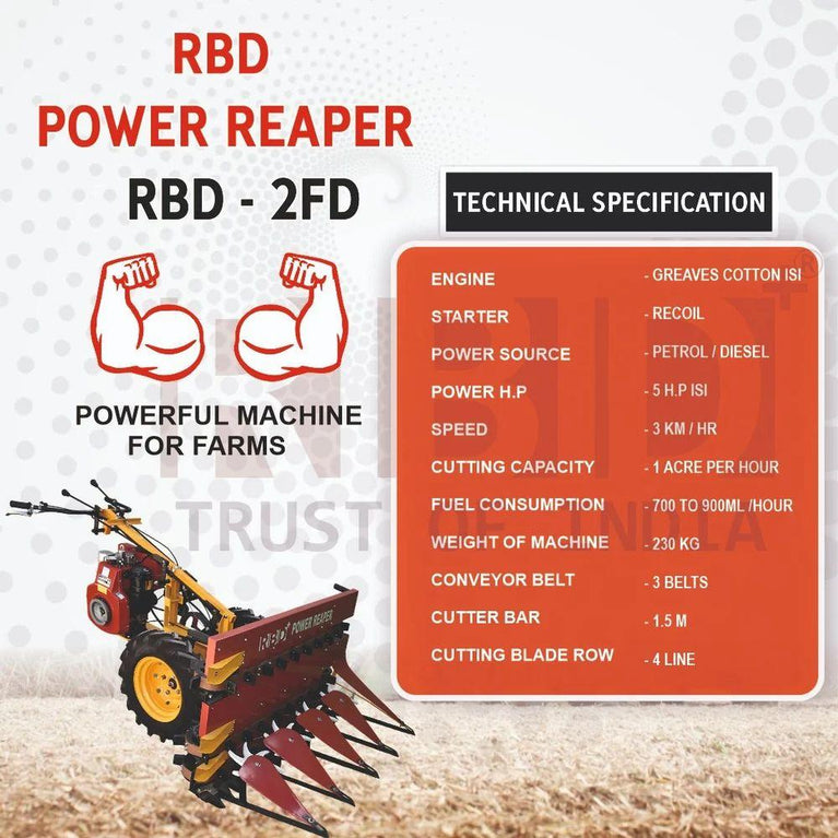 Self Propelled Power Reaper