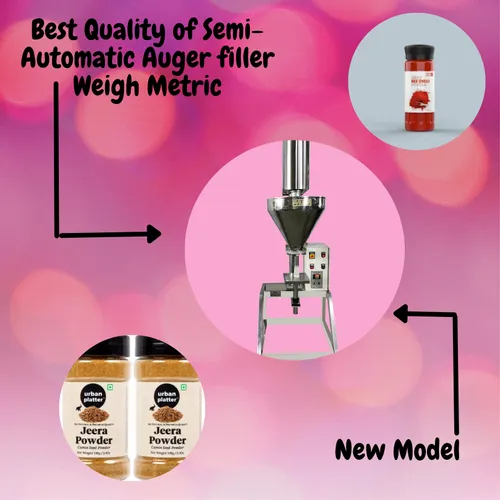 Semi - Automatic Auger Filler Machine
