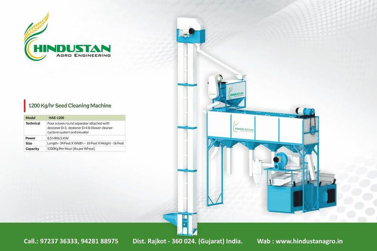 Semi-Automatic Cumin Seed Cleaning Machine