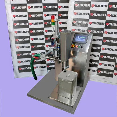 Semi-automatic Tin Filling Machine Single Head (weigh Metric)